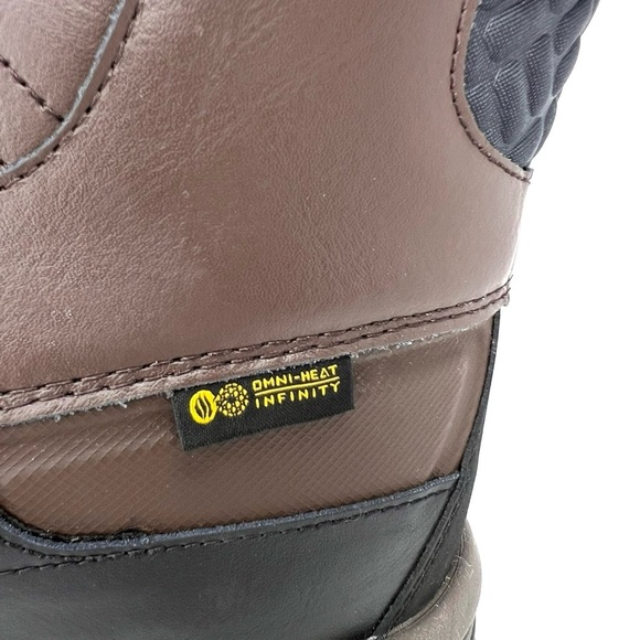 Columbia Bugaboot Celsius Plus Boot Men’s Size 10 Brown Black Waterproof EUC - Picture 10 of 13